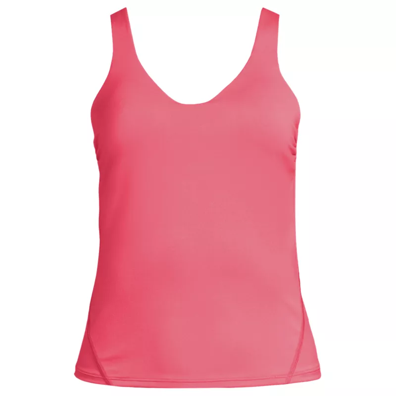 Women's Sea-to-Sport Luxe Tugless Sweetheart Swim Tank , Front