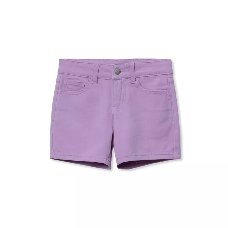 Girls Twill 5 Pocket Shorts, alternative image