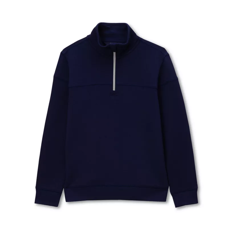 Boys Quarter Zip Pullover, alternative image