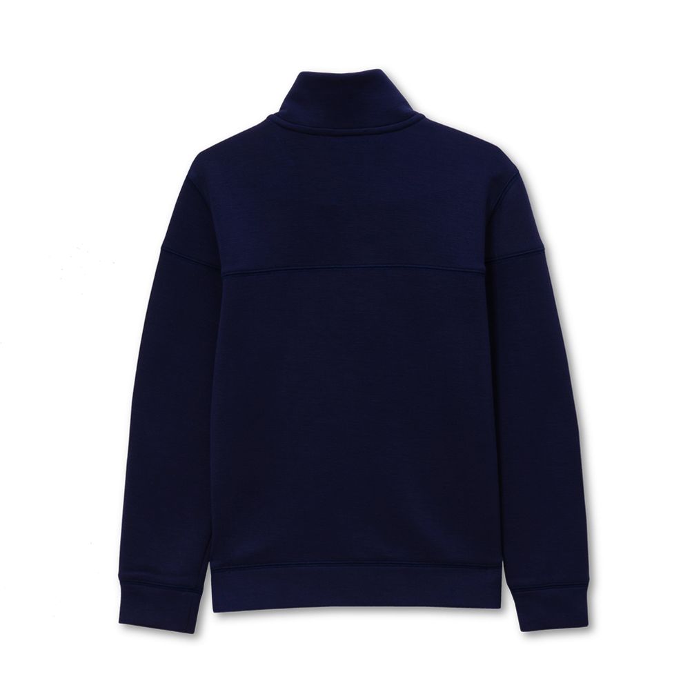 Lands' End ネイビー カバーオール 34-36 ランズエンド Boys Quarter Zip Pullover | Lands' End