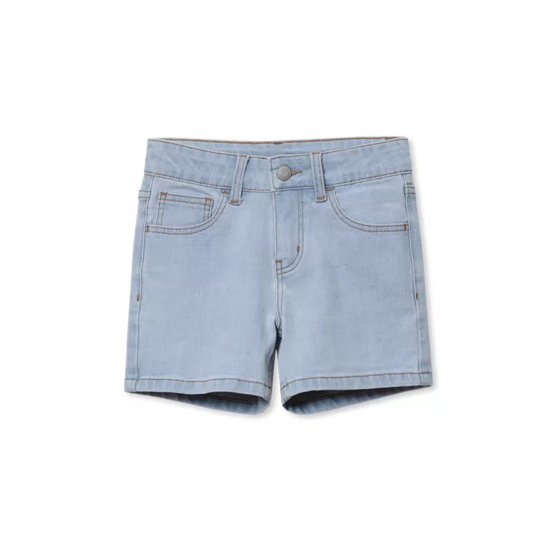 Girls Denim Shorts, alternative image