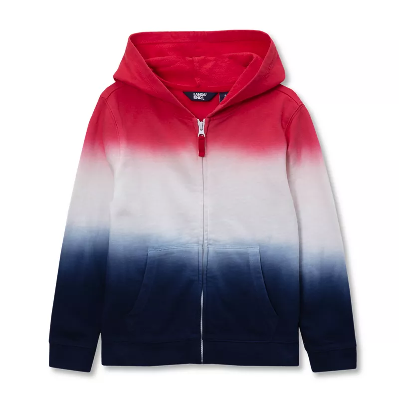 Boys Full Zip Hooded Sweatshirt, alternative image
