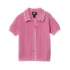 Girls Short Sleeve Collared Sweater, alternative image