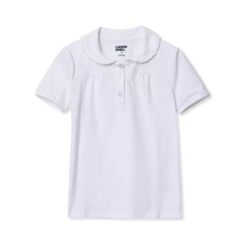 Girls Frill Collar Tee, alternative image