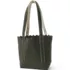 Medium Eyelet Canvas Long Handle Open Top Tote, Back