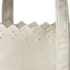 Medium Eyelet Canvas Open Top Tote, alternative image