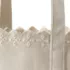 Large Eyelet Canvas Long Handle Open Top Tote, alternative image