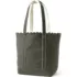 Large Eyelet Canvas Long Handle Open Top Tote, Back