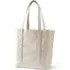 Large Eyelet Canvas Long Handle Open Top Tote, Back