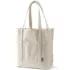 Large Eyelet Canvas Long Handle Open Top Tote, Front