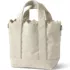 Small Eyelet Canvas Open Top Tote, Back