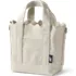 Small Eyelet Canvas Open Top Tote, Front