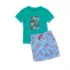 Boys Short Sleeve Tee and Shorts Pajama Set, alternative image