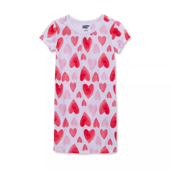 Girls Short Sleeve Nightgown - primary