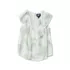 Girls Breezy V-Neck Ruffle Top, alternative image