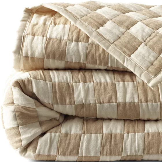 Jacquard Quilted Coverlet - primary