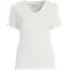 Women's Short Sleeve Linen Blend V-neck Tee, Front