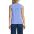 Women's Linen Blend Ruffle Trim Tank Top, Back