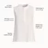 Women's Linen Blend Ruffle Trim Tank Top, alternative image