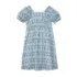 Girls Short Sleeve Bow Dress, alternative image