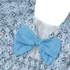 Girls Short Sleeve Bow Dress, alternative image