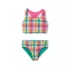 Girls Chlorine Resistant Reversible Sporty Bikini Swimsuit Set, alternative image