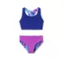 Girls Chlorine Resistant Reversible Sporty Bikini Swimsuit Set, alternative image