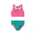 Girls Chlorine Resistant Reversible Sporty Bikini Swimsuit Set, alternative image