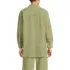 Women's Oversized Seersucker Shirt, Back