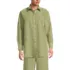 Women's Oversized Seersucker Shirt, Front