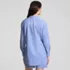 Women's Oversized Seersucker Shirt, Back