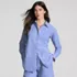 Women's Oversized Seersucker Shirt, Front