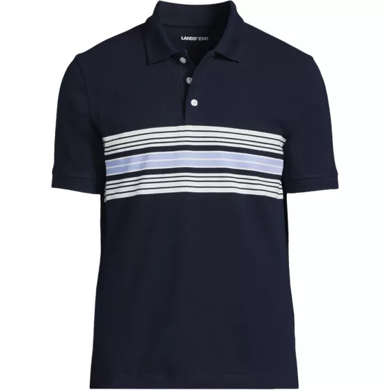Men's Short Sleeve Performance Mesh Pique Polo - primary