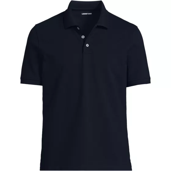 Men's Big and Tall Short Sleeve Performance Mesh Pique Polo - primary