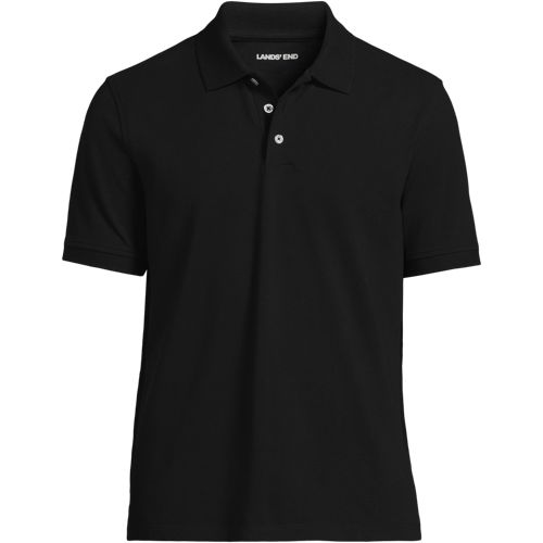 Mens Black Polo Shirts | Lands' End