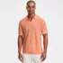 Men's Short Sleeve Johnny Collar Polo, Front
