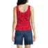 Women's Slub Rouched Tank Top, Back