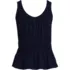 Women's Slub Rouched Tank Top, Front