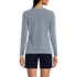 Women's Long Sleeve Crewneck Garden Tee - Sunshade UPF 50 Quick Dry, Back