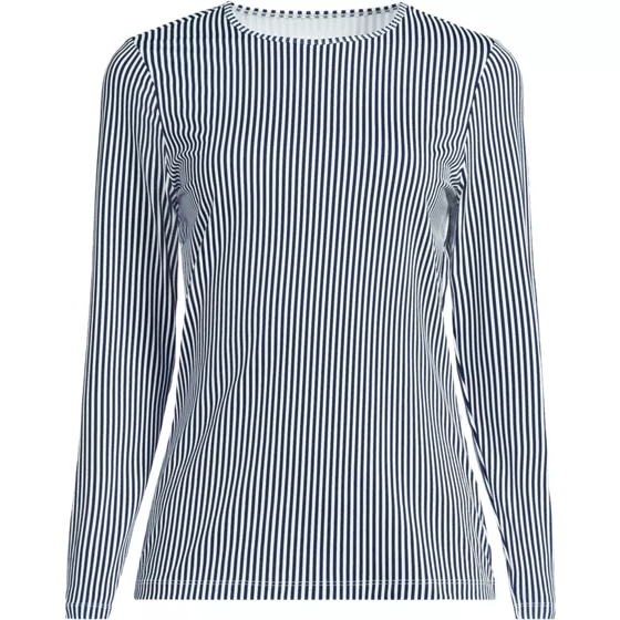 Women's Tall Long Sleeve Crewneck Garden Tee - Sunshade UPF 50 Quick Dry - primary