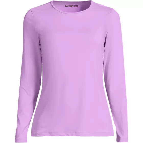 Women's Long Sleeve Crewneck Garden Tee - Sunshade UPF 50 Quick Dry - primary