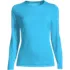 Women's Petite Long Sleeve Crewneck Garden Tee - Sunshade UPF 50 Quick Dry, Front
