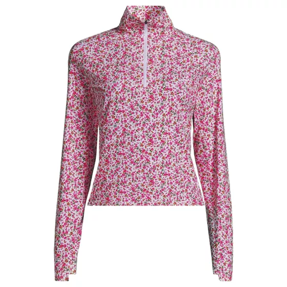 Women's SunShade UPF 50 Quarter Zip Rash Guard - primary