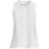 Women's Lightweight Jersey Button Front Lace Trim Tank, Front