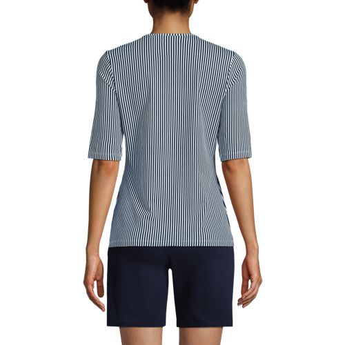 Deep Sea Navy Mini Stripe