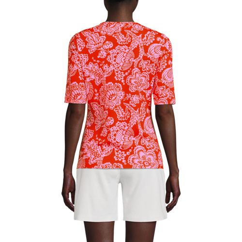 Radiant Orange Floral Medley
