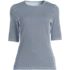 Women's Elbow Sleeve Crewneck SunShade UPF50 Quick Dry Garden Tee, Front