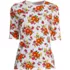 Women's Elbow Sleeve Crewneck Garden Tee- Sunshade UPF 50 Quick Dry, Front