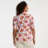 Women's Plus Size Elbow Sleeve Crewneck Garden Tee- Sunshade UPF 50 Quick Dry, Back