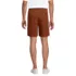 Men's 7" Linen Cotton Elastic Waist Short, Back